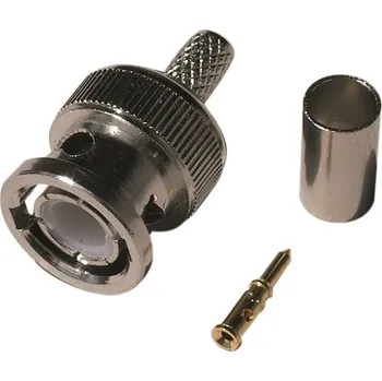 Elektrický konektor JK KONEKTOR BNC LISOVACÍ 7,0MM (4,90/RING 7,4 (8,4) K. 890)