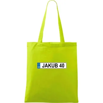 SPZ Jakub 40 - Taška bavlněná - 42 x 38 cm ( Limetková )