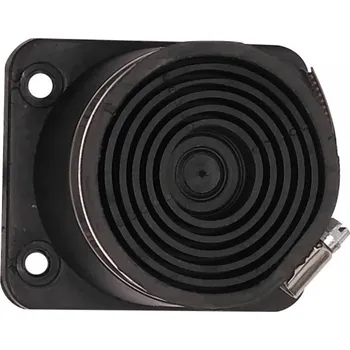 BEC PŘÍRUBA PRŮCH. S UPÍNACÍM KROUŽKEM RST KUPO-G ČERNÁ