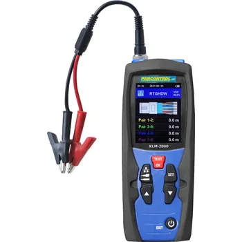 Měřič délky kabelů PANCONTROL KLM 2000 pro vícežilové, datové a koaxiální