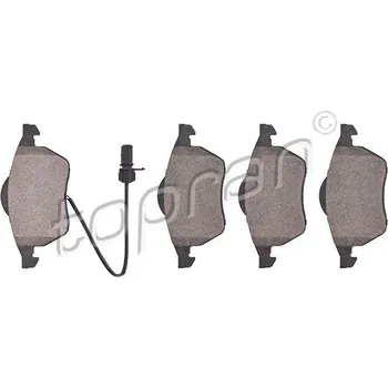 Brzdová destička Sada brzdových destiček, kotoučová brzda TOPRAN 108 804