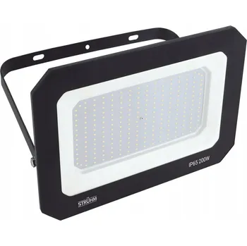 STRUHM LED reflektor ASTON 200W 18000lm černý, neutrální bílá