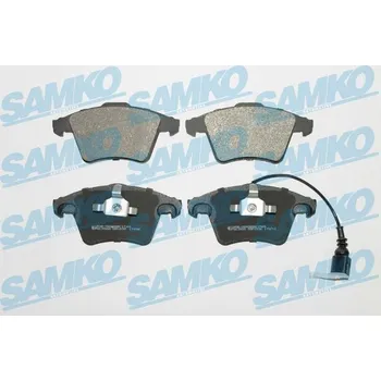 Brzdová destička Sada brzdových destiček, kotoučová brzda SAMKO 5SP1536