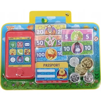 Hračka pro nejmenší Edukativní sada Cesta za dobrodružstvím, 12 dílů medvídek Pú