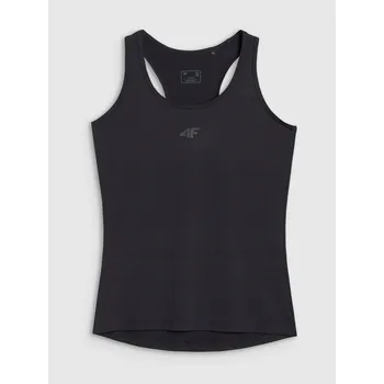 Dámské tričko 4F Dámské funkční tréninkové tričko slim střihu - černé, vel. M