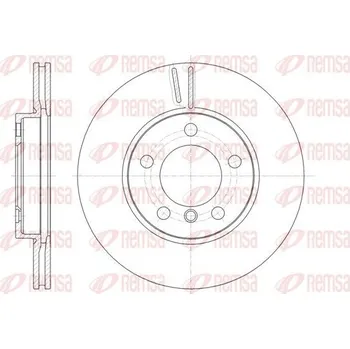 Brzdový kotouč Brzdový kotouč REMSA 61439.10