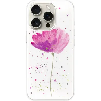 Pouzdro na mobilní telefon Silikonové pouzdro iSaprio - Apple iPhone 16 Pro - Poppies (Odolný silikonový kryt, obal, pouzdro iSaprio - Apple iPhone 16 Pro - Poppies - skvělá ochrana a pružnost, stylový UV potisk, lehkost, tiskne se v České republice)