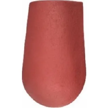 betonová krytina KM BETA Hřebenáč koncový KMB Elegant -višňová