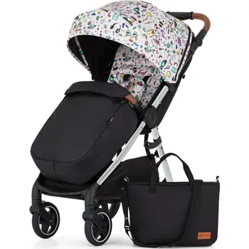 Kočárek PETITE&MARS Kočárek sportovní Royal3 Silver Limited100 Tattoo