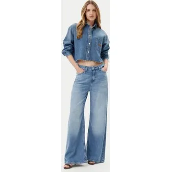 Pánská košile JOOP! Jeans džínová košile Udela 30046670 Modrá Relaxed Fit M