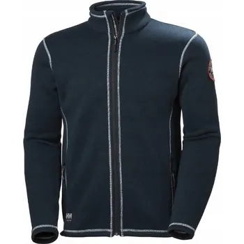 Pánská softshellová bunda FLEECOVÁ BUNDA HELLY HANSEN HAY RIVER NAVY - L
