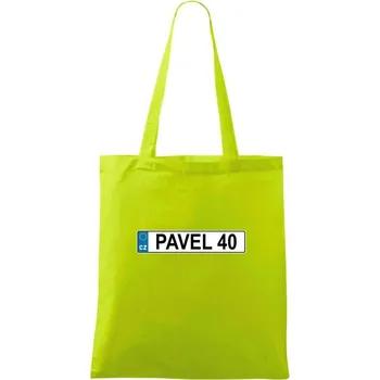 SPZ Pavel 40 - Taška bavlněná - 42 x 38 cm ( Limetková )
