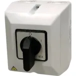 Vačkový spínač SEZ S63 JPD 1103 A6 63A 3pól 0-1 v krytu