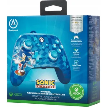 Gamepad POWERA DRÁTOVÝ OVLADAČ ADVANTAGE SONIC XBOX SERIES X XBOX ONE WINDOWS 10 11