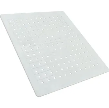 Dávkovač mýdla HASLED podložka pod umyvadlo, šedá