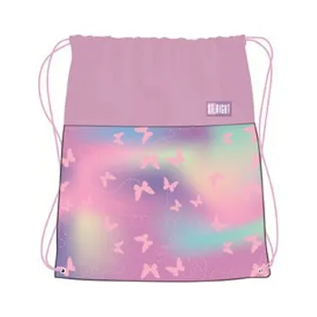 Set školních potřeb Worek na obuwie. Pink Butterflies