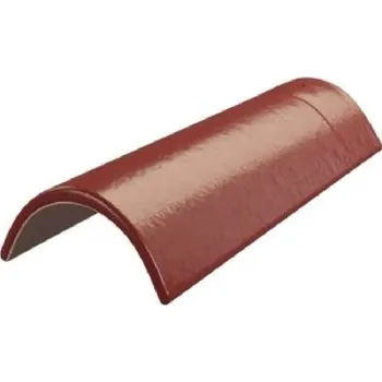 Střešní krytina KM BETA Hřebenáč KMB Elegant -višňová