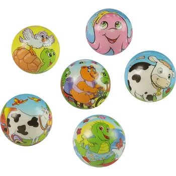 Pěnový skákací míček zvířátka 6 cm
