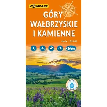 Cestování Mapa - Góry Wałbrzyskie i Kamienne 1:35 000 - praca zbiorowa