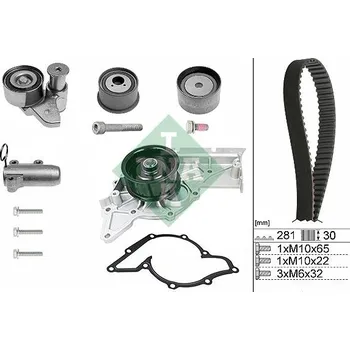 Vodní pumpa + sada ozubeného řemene Schaeffler INA 530 0480 30