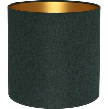 Stínidlo Stínidlo na lampu stojací/závěsnou Válec 15/15 cm E27 Zelená Borovice AVOLA