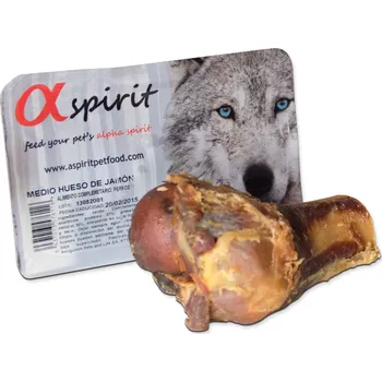 Pamlsek pro psa Pochoutka Alpha Spirit Kost šunková malá