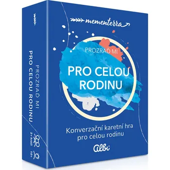 Desková hra Albi Prozraď mi - Pro celou rodinu - karetní hra