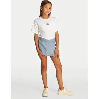 Dámské džíny Calvin Klein Jeans Sukňošortky IG0IG02888 Modrá Regular Fit 12Y