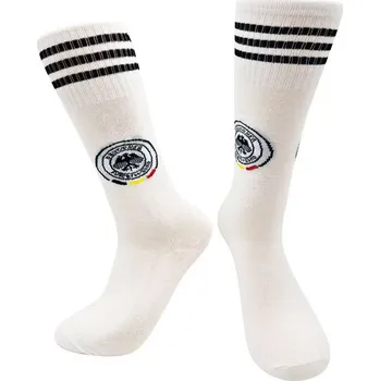Numberoplus Dětské fotbalové vysoké ponožky - Německo Barva: Bílá