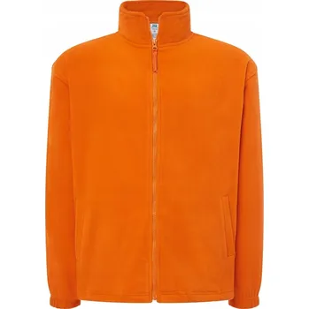 Pánská mikina Mikina fleecová pracovní oranžová vel. M