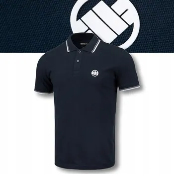 Podprsenka Pitbull pánská polokošile Polo Pique Stripes Regular velikost L
