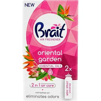 Osvěžovač vzduchu Brait náhrada mini spray Oriental garden 2x10ml