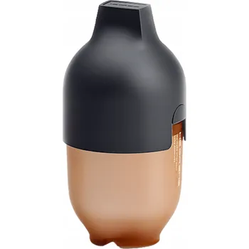 Kojenecká láhev HEORSHE - Silikonová kojenecká láhev, 240 ml, černá