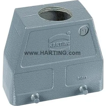 Elektrický konektor AVE KRYT HAN 16B NA KABEL PŘÍMÝ VYSOKÝ 2 PŘEZKY ZÁVIT 1xM32 19300160427