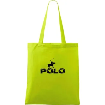 Polo blesk - Taška bavlněná - 42 x 38 cm ( Limetková )