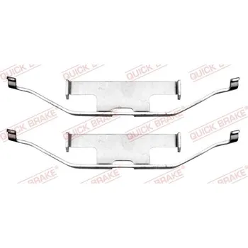 Brzdový systém Sada příslušenství, obložení kotoučové brzdy Quick Brake 109-1682