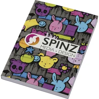 Poznámkový blok Novella Austen A6 s měkkou vazbou – 100 listů - Šedá