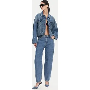 Dámská větrovka PINKO Jeansová bunda Gaborone 104644 Modrá Regular Fit S