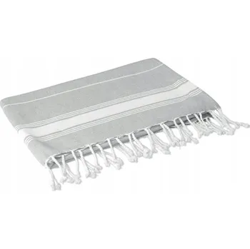 Osuška Velká plážová osuška bavlna 160g koc na pláž s třásněmi 90 x 170 cm ručníky