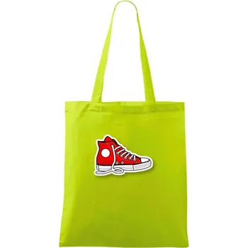 Neposedná teniska - Taška bavlněná - 42 x 38 cm ( Limetková )