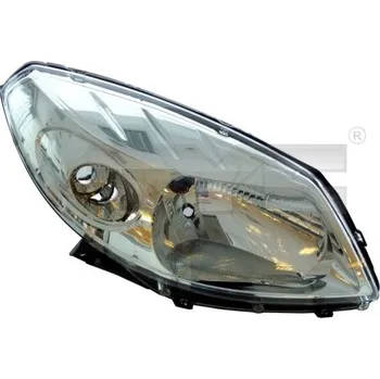 Osvětlení automobilu Přední světlo pravé - DACIA SANDERO I 2008- chromové