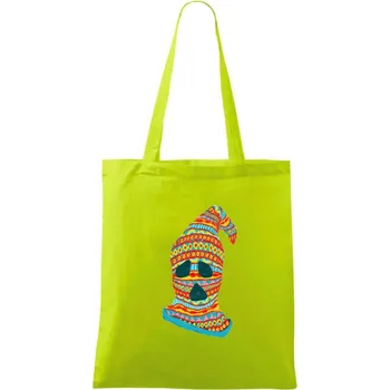 Ghost thief - Taška bavlněná - 42 x 38 cm ( Limetková )