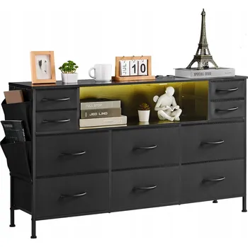 Komoda Komoda Vevor 120 x 30 x 72 cm, černá