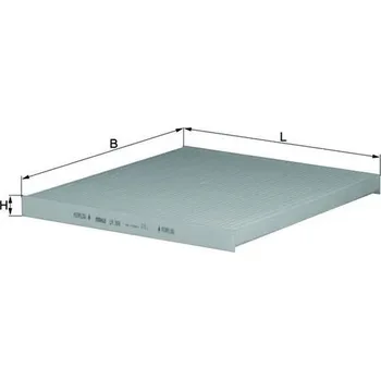 Ventilátor topení a klimatizace Kabinový filtr KNECHT LA 306