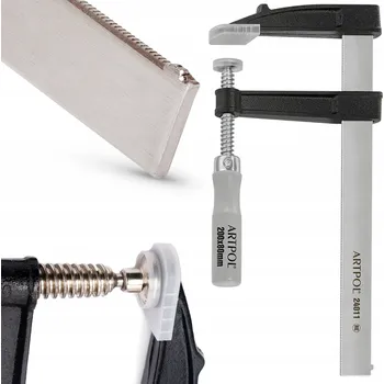 Truhlářská svěrka TRUHLÁŘSKÁ SVĚRKA 200 x 80 mm. ŠROUBOVÁ SVĚRKA TYPU "F"