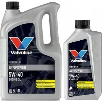 Motorový olej Valvoline SynPower 5W40 6 l 5W-40