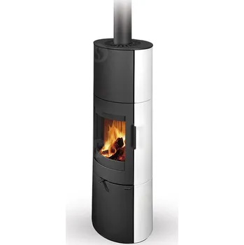 Krbová kamna Krbová kamna akumulační Romotop Lugo N 01 akum keramika steel