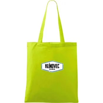 Hora Klínovec - Taška bavlněná - 42 x 38 cm ( Limetková )