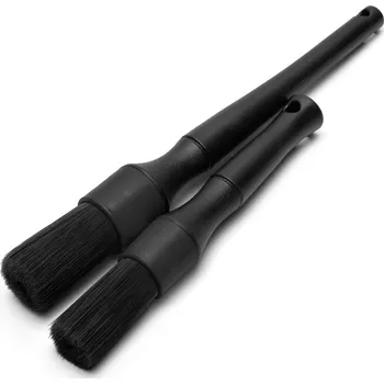 Detailingové štětce pro interiér i exteriér, sada 2 ks, materiál: kančí žíně