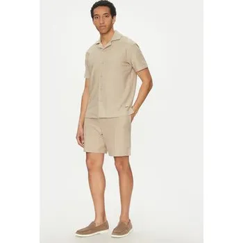 Pánské kraťasy JOOP! Šortky z materiálu 17 JJ-32Paco 30045554 Béžová Regular Fit XL
